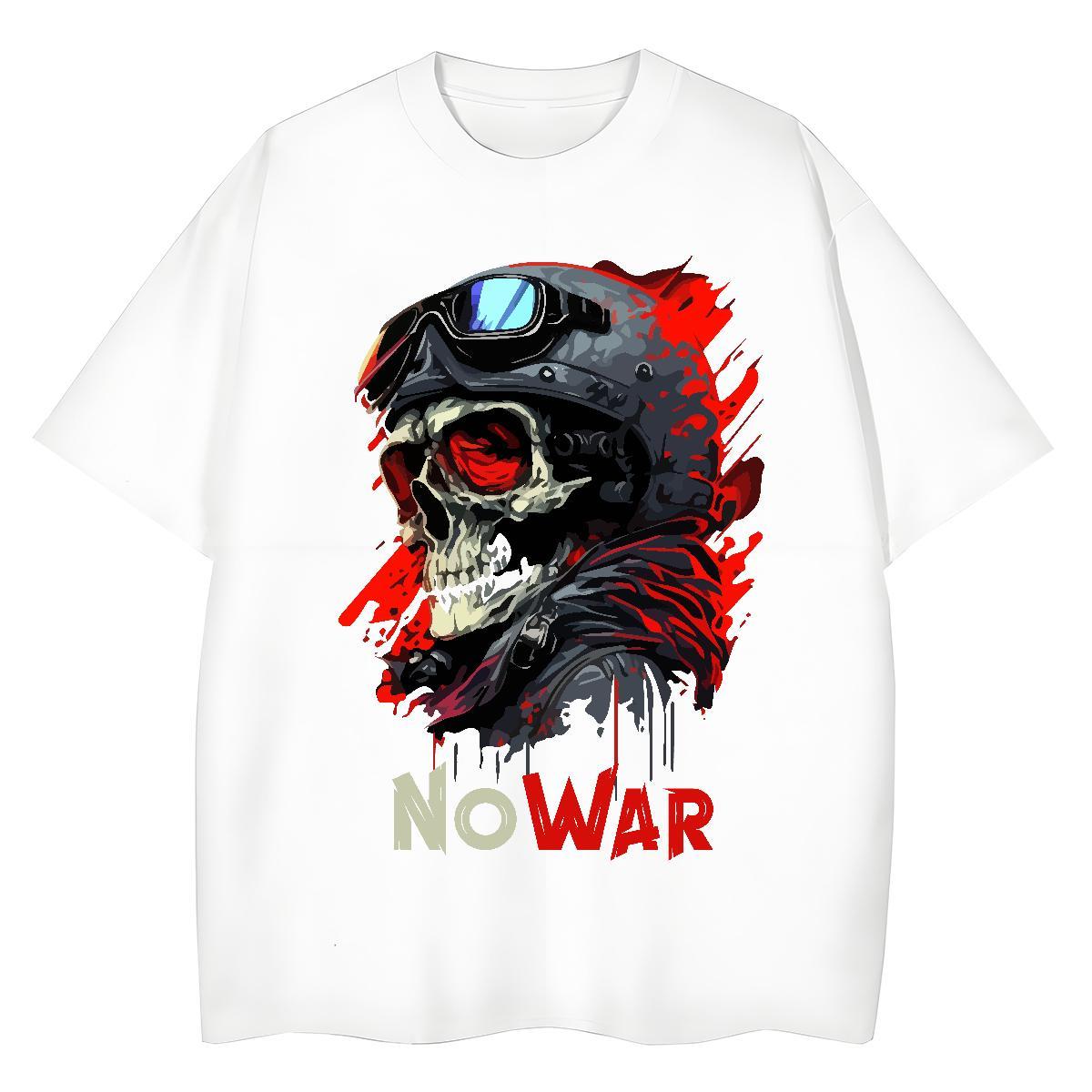 Stylist Women T Shirts 230g 100% Cotton Breathable Short Sleeve Outdoor skull Womens Tshirts 5A Cartoon Printing L-4XL Clothings