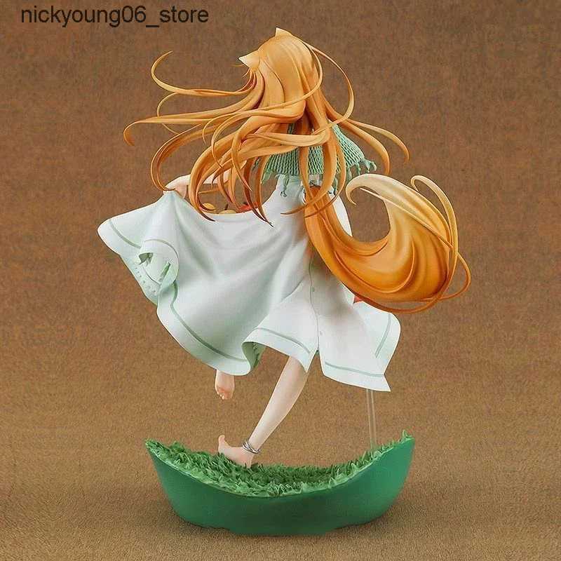 Action Toy Figures Anime Wolves and The Scent of Fruit Figures Spice and Wolf Holo Action Figures 25cm PVC Collection Model Toys Ornamen Gifts L240910