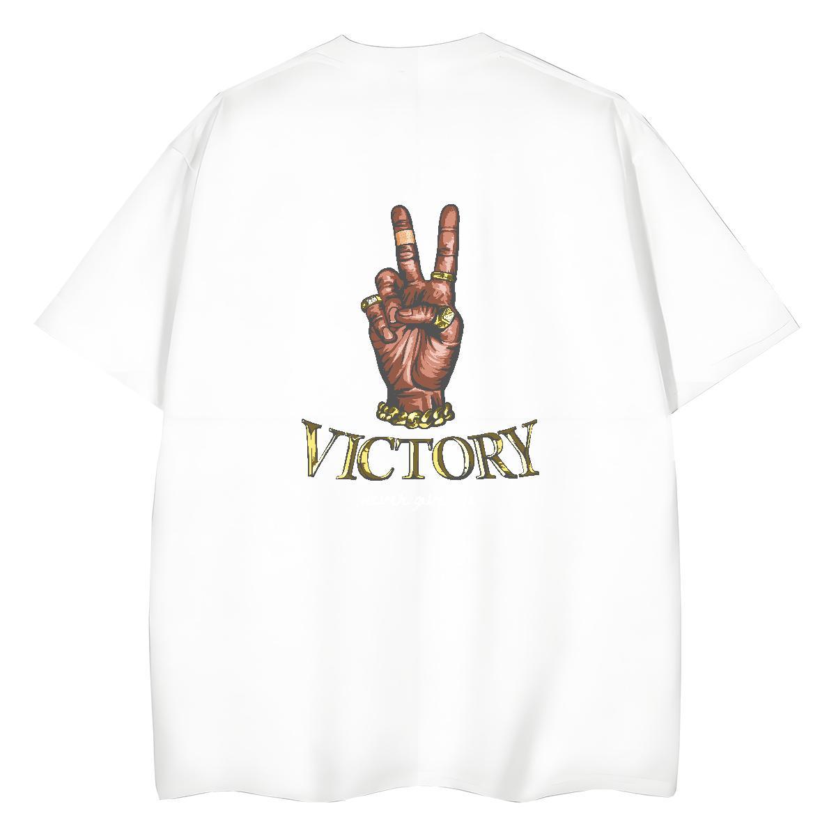 2024 DIY T-Shirts 230g Cotton Crew Neck Breathable Hip Hop hand- Tshirt for Man Woman Designer Nice Customized Tops Tees