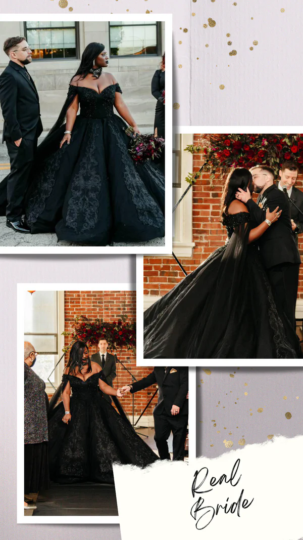 Black Luxury Sparkle Off Shoulder Wedding Dresses 2024 High-end Beading Bridal Gowns Custom Made Ball Gown Weddings