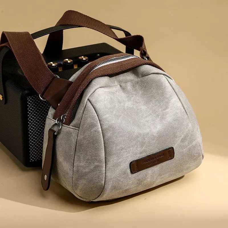New small shoulder bag womens cross bag womens canvas full style womens Oxford cloth bag M241014