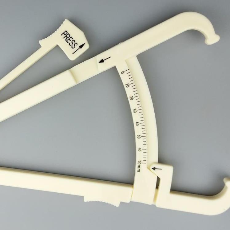 Body Fat Caliper Skin Analyzer Measure Charts Fitness Slim Keep Health Tester Body-Fat Monitor Meter Skin Analyzer-Measure ni86