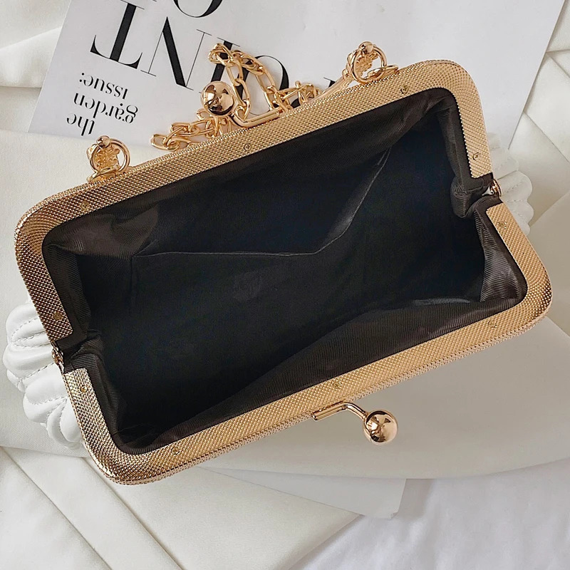 Elegant Handbags for Women Wedding Party Womens Bag Trend Evening Bags Fashion Clip Crossbody 241011