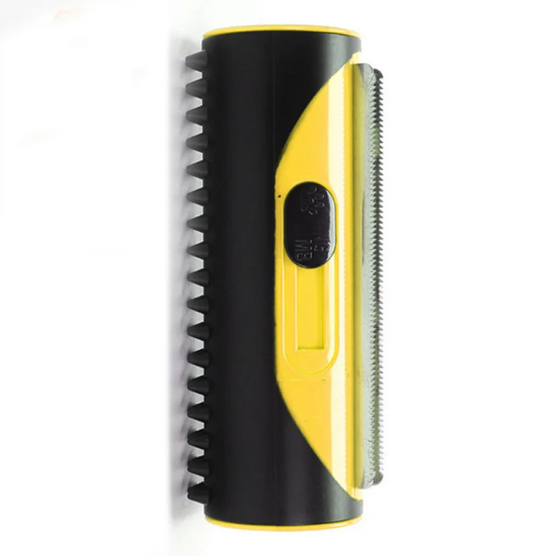 Pet Dog Car Grooming Brush Slicker Brushes Hair Shedding Self Cleaning Sofa