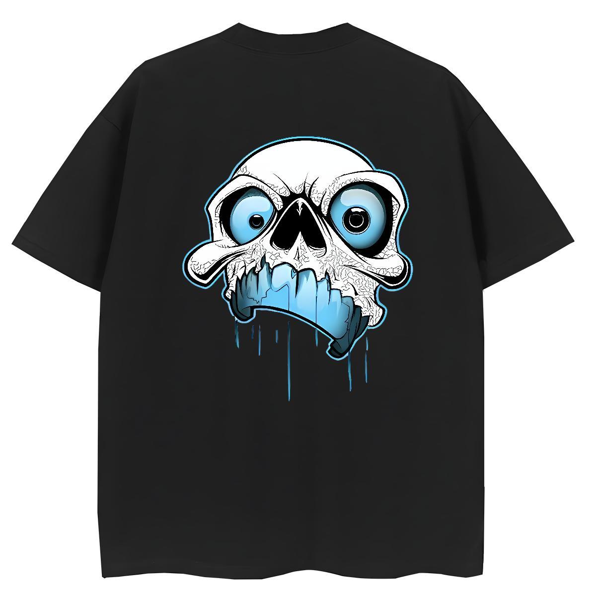 2024 Designer T Shirts Women 100% Cotton 230g O Neck Short Sleeves Outdoor monster Couples T Shirts Unisex Cartoon Printing L-4XL Polos