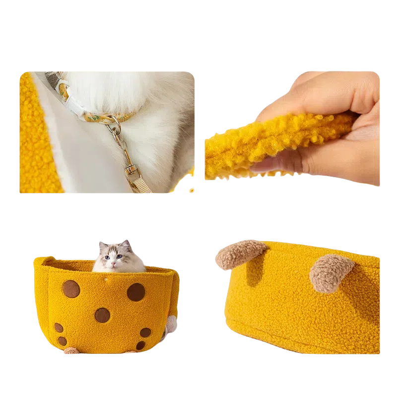 Update Cute Cat & Dog Carry Bags - Fun Animal Prints With Adjustable Strap For Convenient Travel