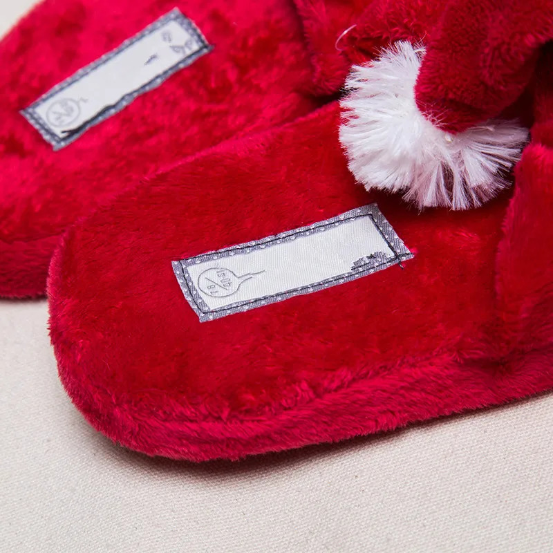 Home Slippers Winter Christmas Custom home shoes Fur Slippers Unisex Cute Funny Shoes Lovers Slippers Women Men Indoor Gift 241010