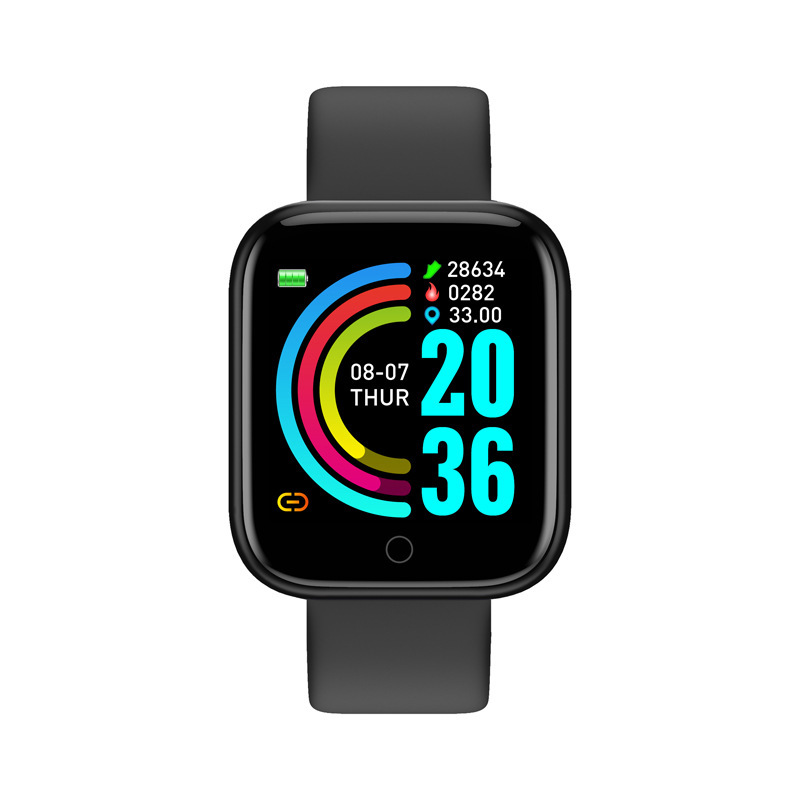 D20 Sport Smart Watches for Man Woman Gift Digital Smartwatch Fitness Tracker wristwatch Bracelet Blood Pressure Android