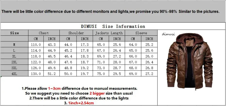 DIMUSI Autumn Winter Mens Leather Jackets Casual Mens Motorcycle PU Jacket Biker Leather Windbreaker Hooded Coats Clothing 241007