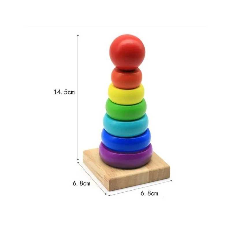 Intelligence toys Montessori wooden toys for 3 years boys and girls baby development games childrens education and learning toys for 12 years H241011