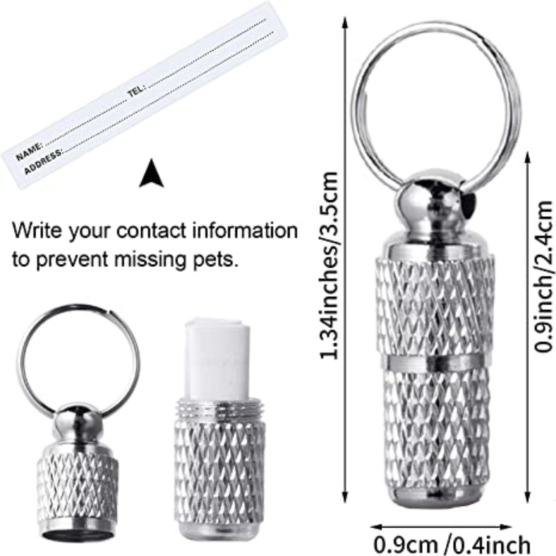 Personalized Pet Cat Dog Anti-Lost ID Tag with Name Adress Hanging Pendant Plate Kitten Puppy for Collar Decoration Accessoires