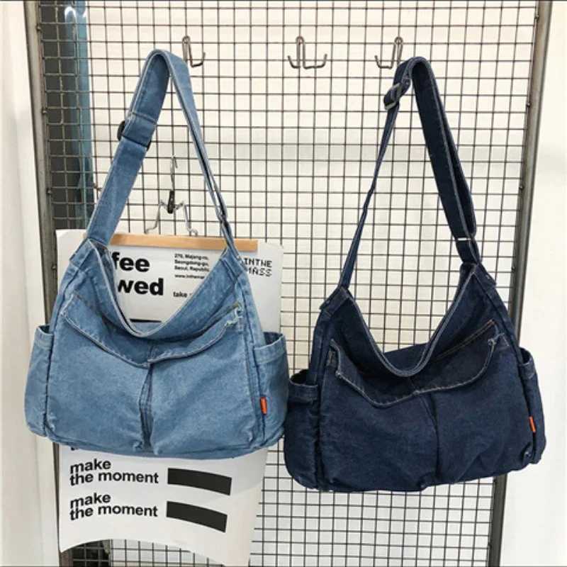 Canvas Bag Crossbody Bags for Women Casual Student Classroom Bags for Girl Designer Bags Wallets and Handbags M241014