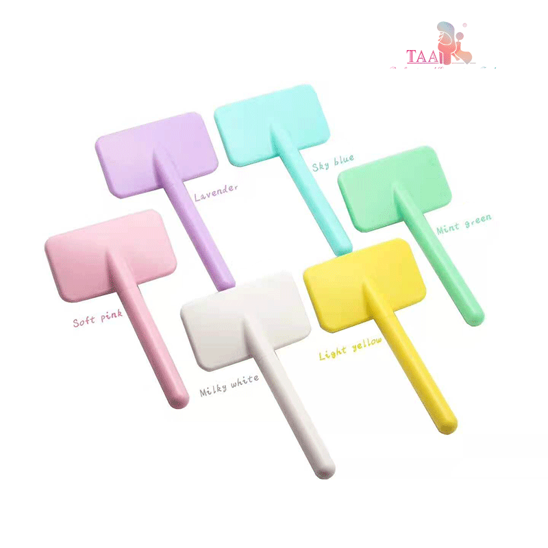 TAA Pet Comb Professional Dog Flat Pin Comb Eco-friendly Plastic Comb for Dog Multi-coloured Pet Universal Hair Tool Cat Brush