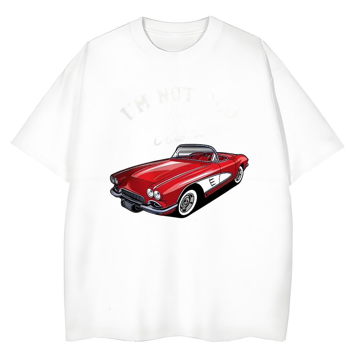 2024 Designer Women T Shirts 230g 100% Cotton O-Neck Short Sleeve Daily Outfit car Tshirt for Man Woman Comfortable Plus Size Custom Wear