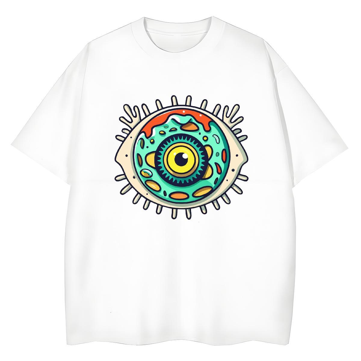 New Womens T Shirts 100% Cotton 230g Breathable Sports Casual skull Tshirt for Man Woman Designer Anime Oversized Clothings