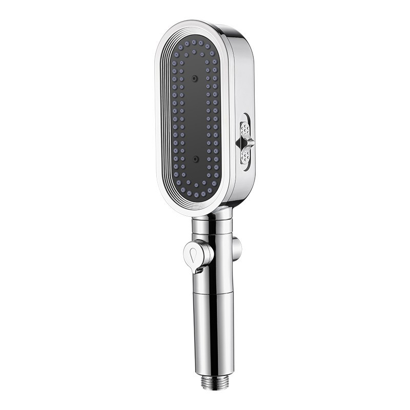 Shower pressurized shower head household rain shower bath bathroom bath head super strong bath bar flower sun lotus head set