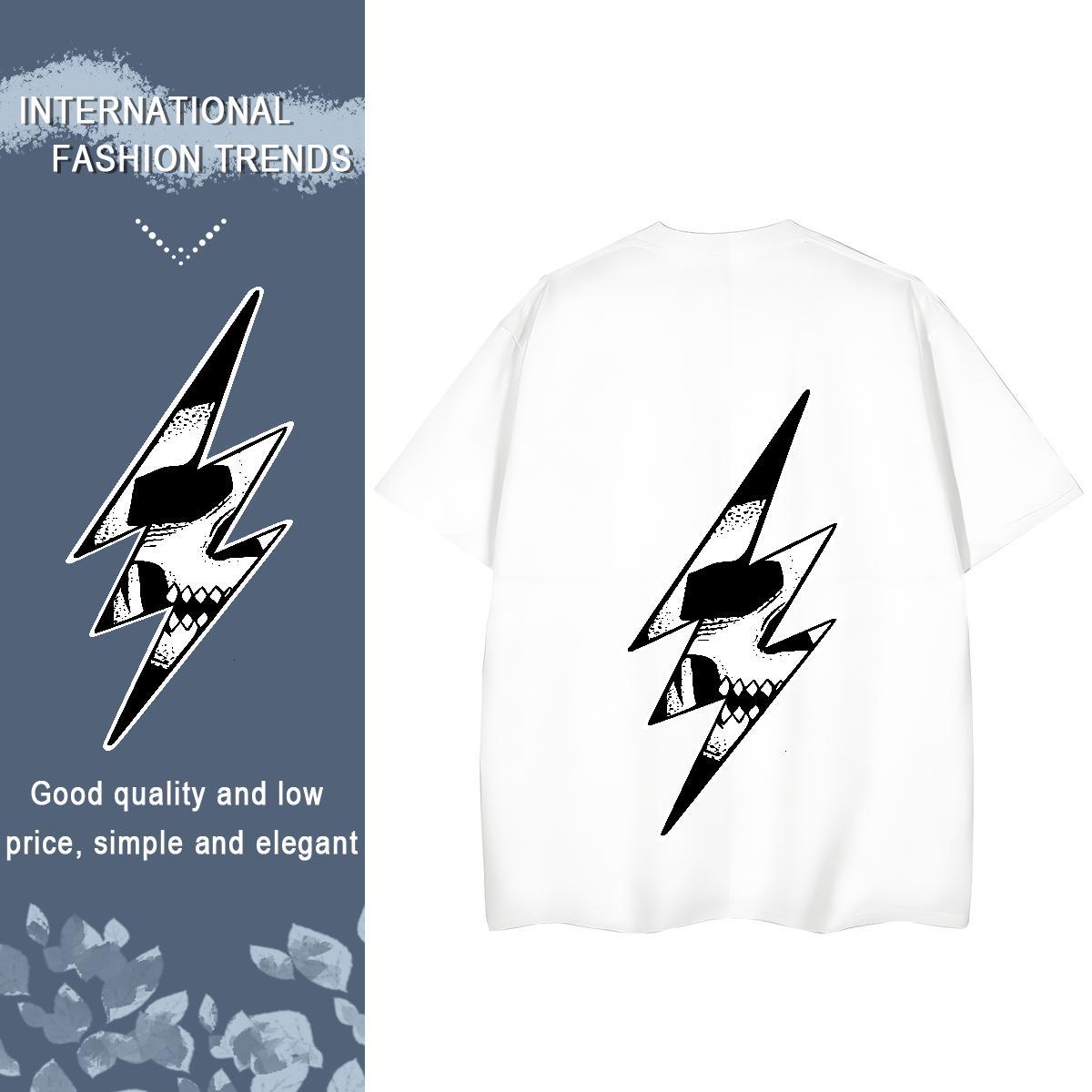 New Arrival T-Shirts for Women 230g Cotton O Neck Short Sleeves Casual Beach skull Lady T shirt Free Shipping Skull Clothings