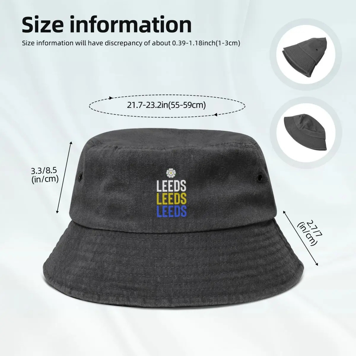 Leeds Bucket Hat Direct Golf Hoodie Ball Womens Beach Mens 241009