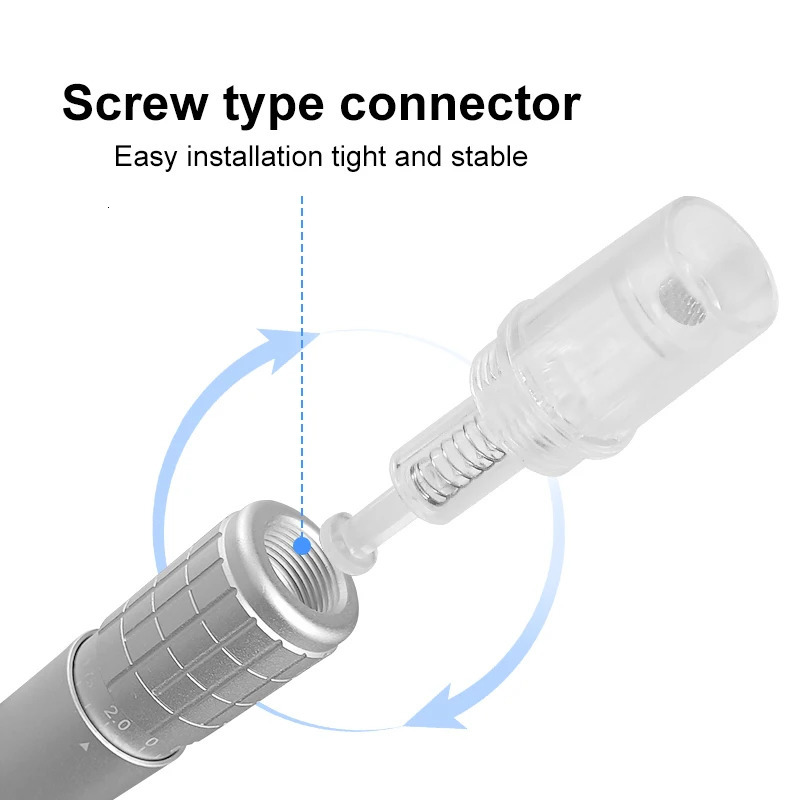 Rechargeable Nano Needle Professional Pen with 10 Wheel Nano Pen Skin Care Tool Beauty Equipment 241014