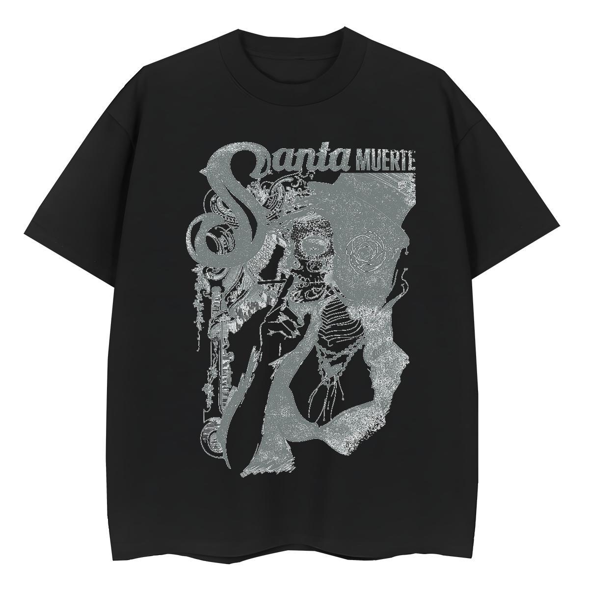 2024 DIY T shirt 100% Cotton 230g Breathable Crew Neck Beach portrait Unisex Tshirts Wholesale Floral Print Clothes Shirt