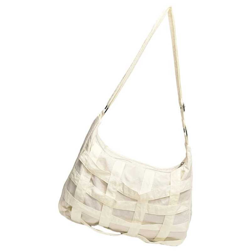 E74B Womens Solid Color Shoulder Bag Large Capacity Cross Body Bag Casual Messenger Bag M241014