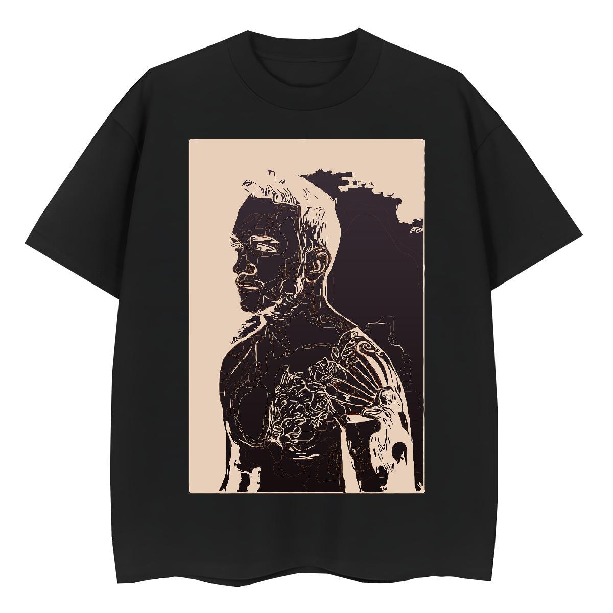 Stylist T Shirt For Woman 100% Cotton 230g Breathable Soft Sports Casual portrait Couples T Shirts Designer Anime Oversized Clothes