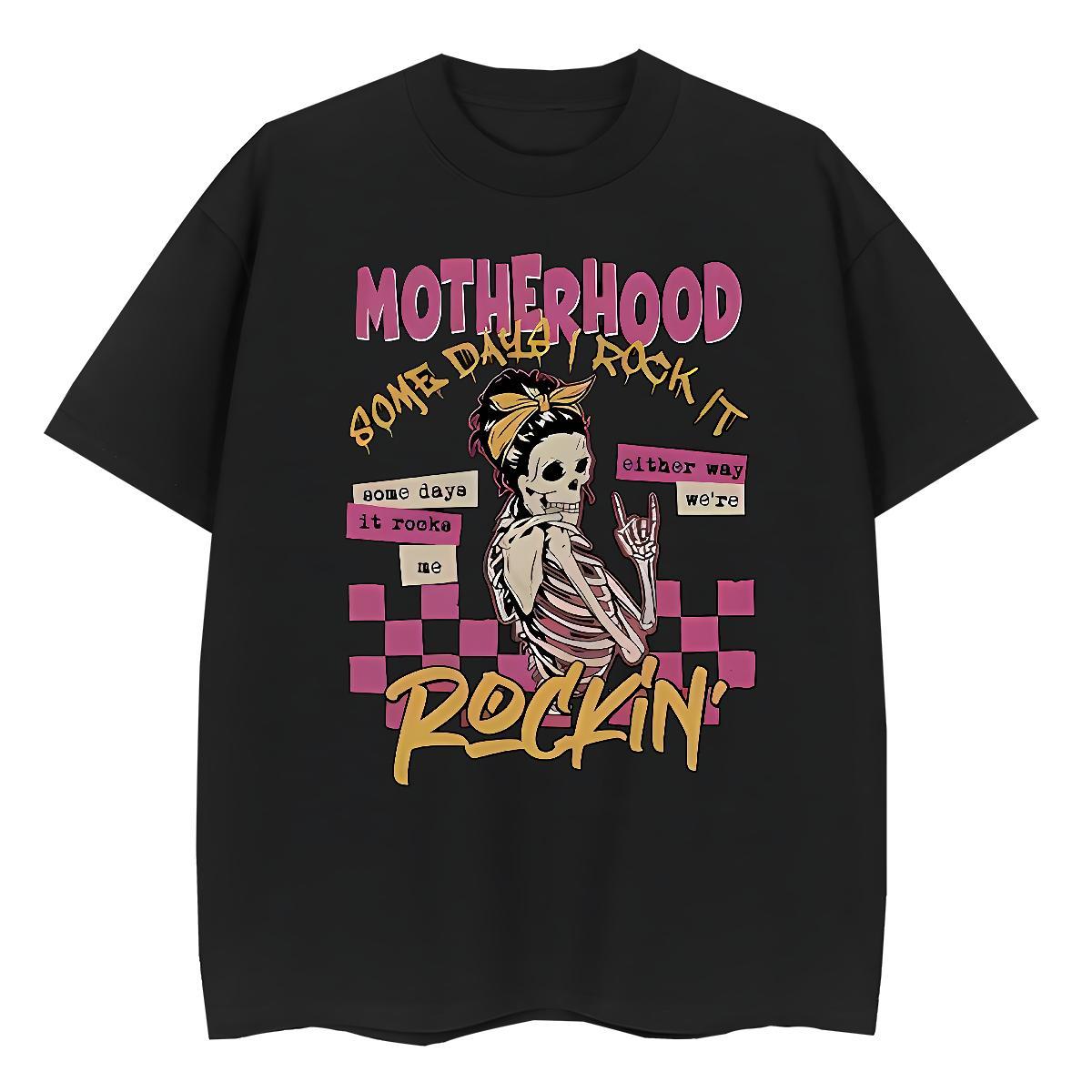 Custom T Shirts Women 230g Pure Cotton Breathable Hip Hop Street skull Tshirt for Man Woman Lady Plus Size Cartoon Clothings