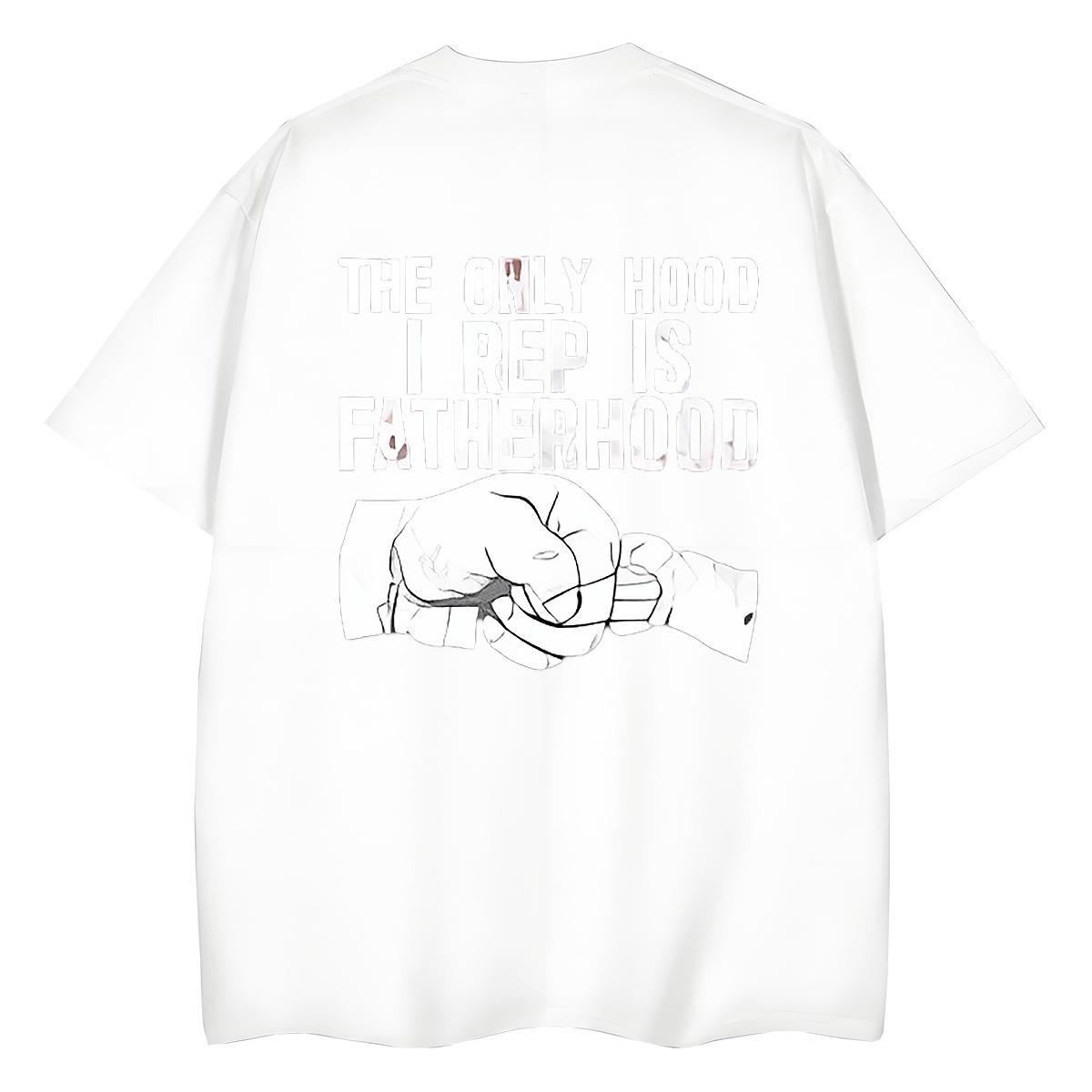 Casual New Women T Shirts 100% Cotton 230g Comfortable Sports Casual hands Unisex Tshirts Wholesale Cartoon Print Tops Shirt