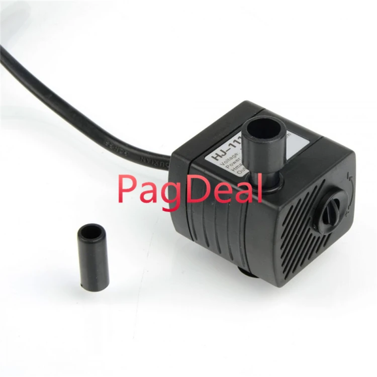 2W Sunsun Submersible Pump Fish Tank Pond Fountain Mini Adjustable Flow Water Pump HJ-111/211/311/411 For Freshwater Saltwater