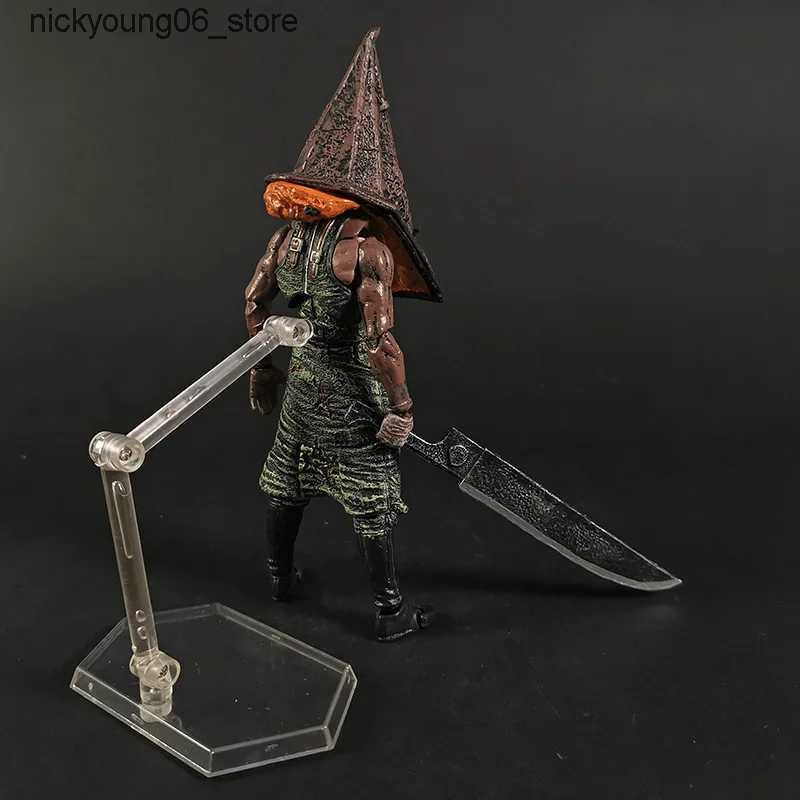 Action Toy Figures Figma SP055 Silent Hill Red Pyramd Thing / SP061 Bubble Head Nurse Figurine Collection Action Figure Model Toy Gift L240910