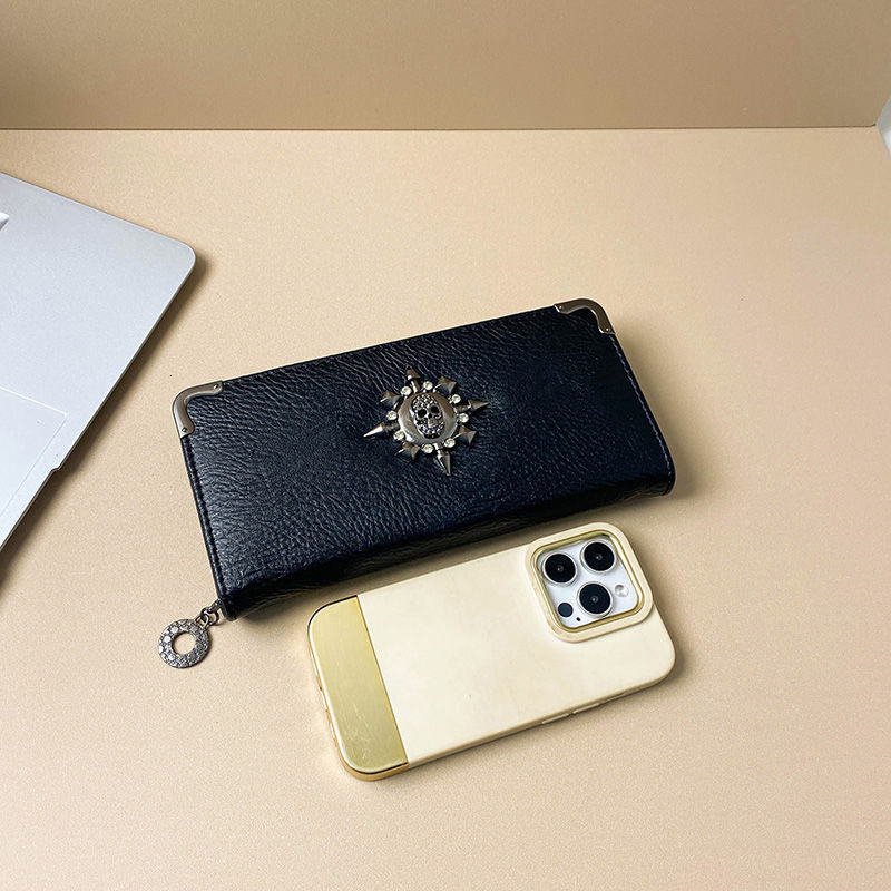 Classic women s long multifunctional leather new designer wallet fashionable business card trend bag wallet handbag wallet zipper