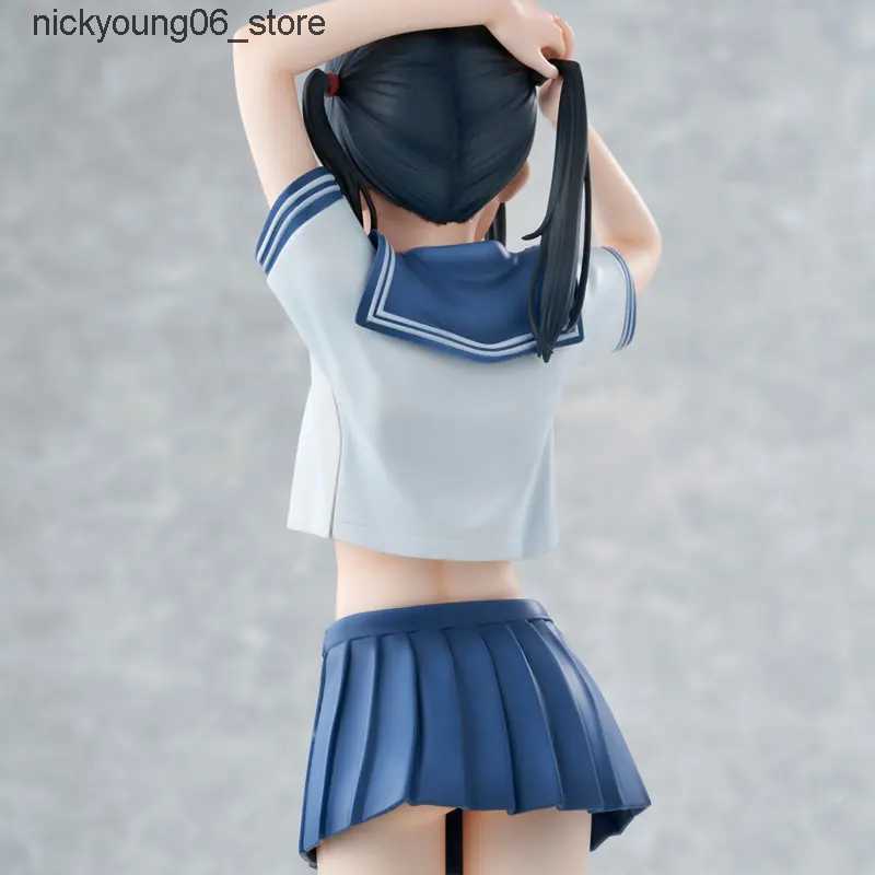 Action Toy Figures 28CM Kantoku Sailor Fuku no Mannaka Anime cute Girl PVC Action Figure Toy Adults Collection hentai Model Doll Gifts L240910