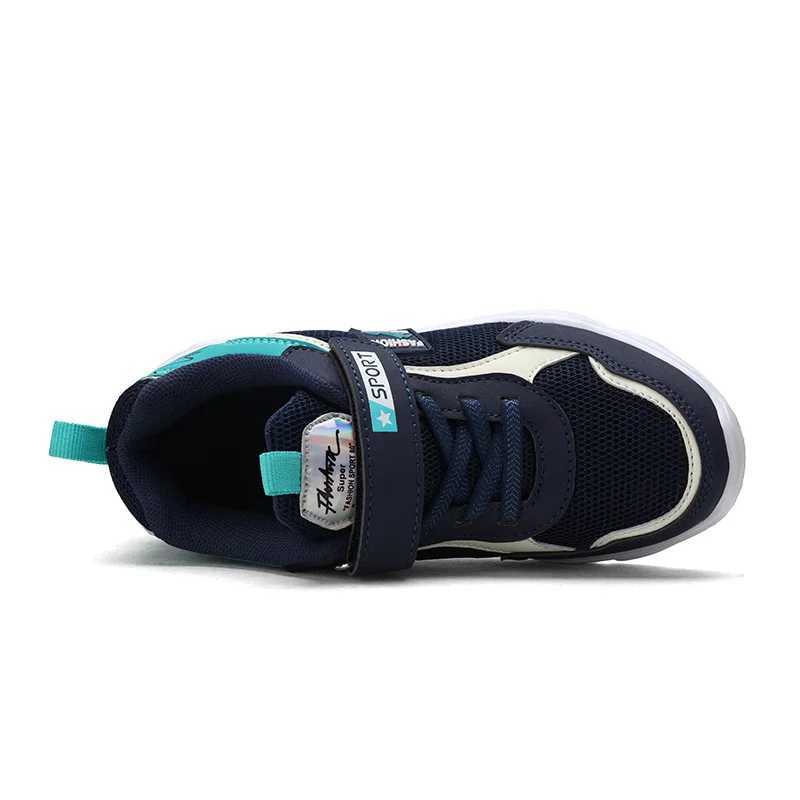 Childrens shoes boy sneakers in the spring and autumn with breathable non-slip surface pupil cuhk boy fashion shoes W250225