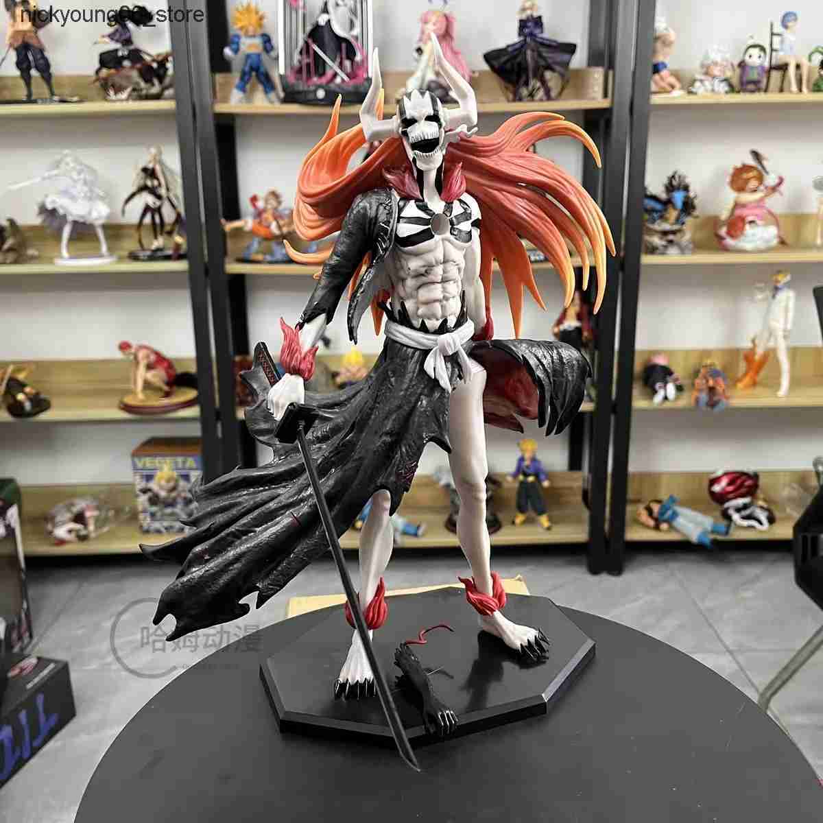 Action Toy Figures Hot Bleach Hollow Ichigo 34cm Gk Anime Figure Pvc Statue Action Figurine Model Collection Doll Room Desk Decoration Toys Kids Gi L2