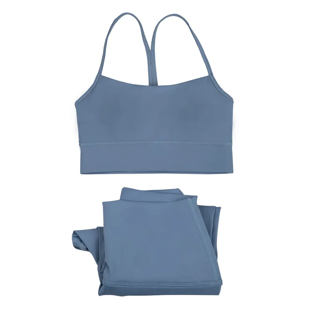 2025 New 5A Two Piece Yoga Sets Leggings Sports sets Bra Soft Sportswear Pants Gym Suits Running Workout Tracksuits