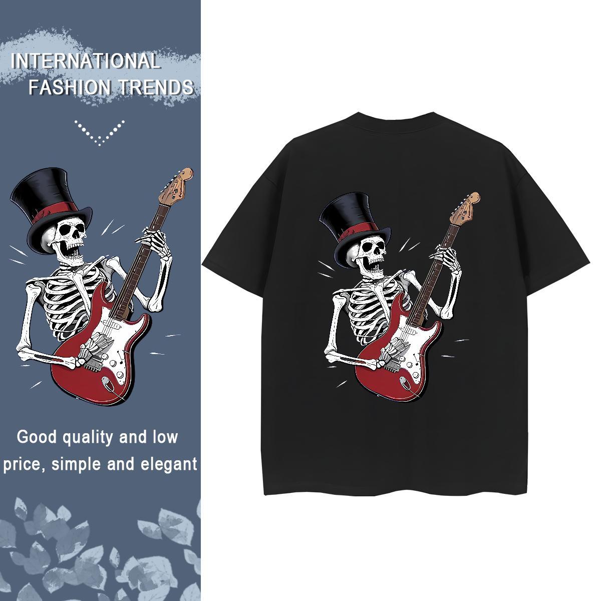 New T shirt 100% Cotton 230g O-Neck Short Sleeve Home Outdoor happy Tshirt for Man Woman High quality Custom Cartoon Tops Shirt