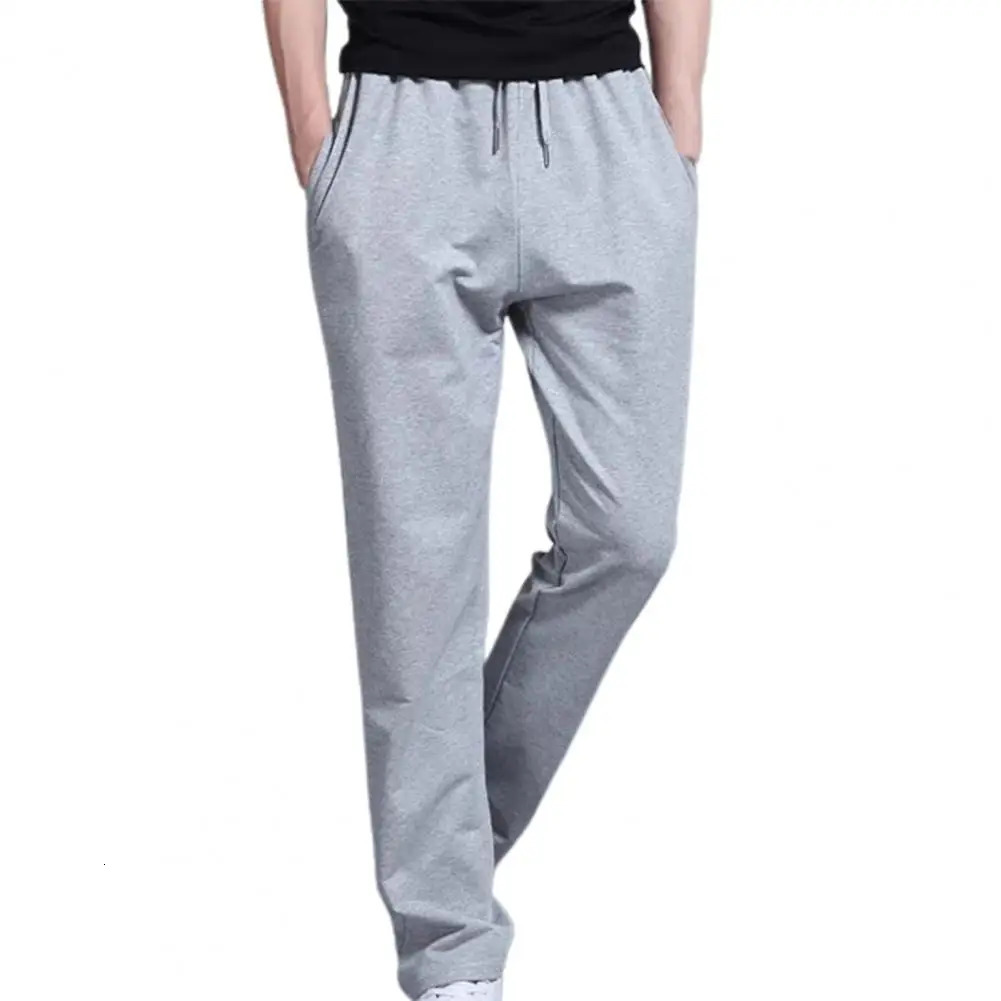 Fashion Sports Pants Man Spring Large Size 5XL Loose Casual Student Sweatpants Mens Straight Training Trousers Joggers 240930