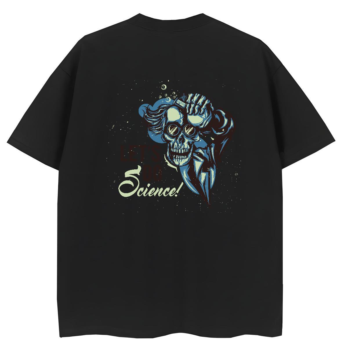Stylist T-Shirts 230g 100% Cotton O Neck Short Sleeves Hip Hop skull Unisex Tshirts Brand Anime Wear