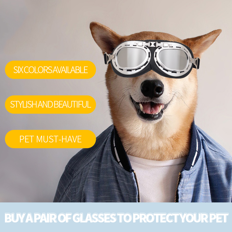 Dog sun glasses dogs classic retro round pet sunglasses for dog and cat Funny Pet goggles