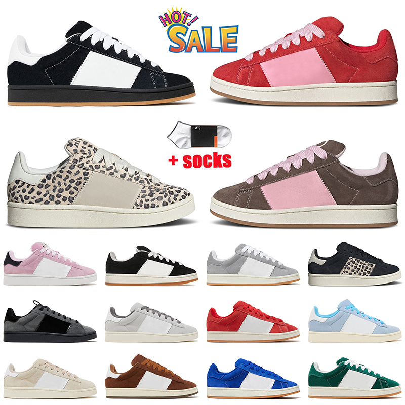 Top Quality Designer 00s Casual Shoes Korn Black Gum Bad Bunny Forum 84 Low Cream Leopard Pink Grey Red Green Blue Suede Platform Sneakers Women Mens dhgate Trainers