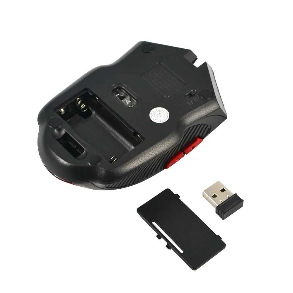 2.4GHz wireless mouse optical M mouse game and USB receiver game console 6D wireless mouse for Cputer laptop accessories Y241116