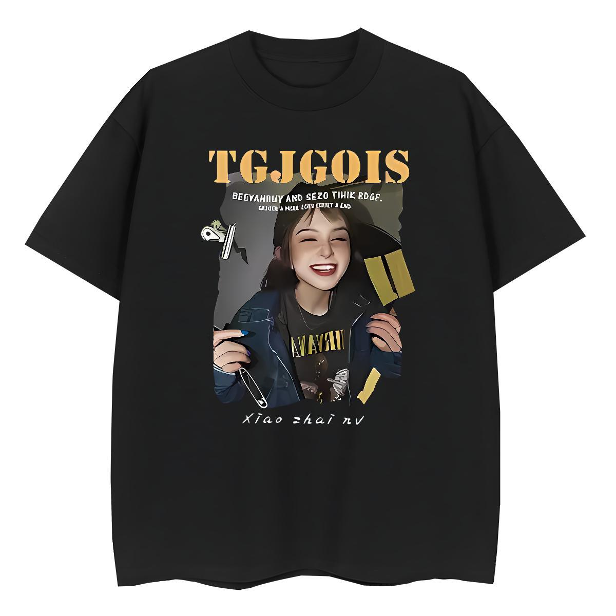 Stylist T Shirt For Woman 100% Cotton 230g Comfortable Sport portrait Unisex Tshirts Free Shipping Plus Size Custom Tops