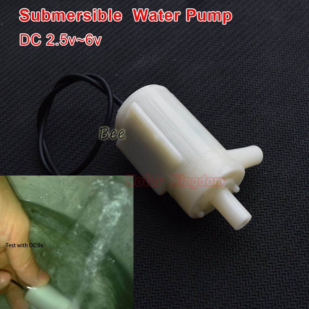 DC 3V-6V 5V Mini Horizontal submersible Water Pump Micro Circulate Fountain Pond Pump
