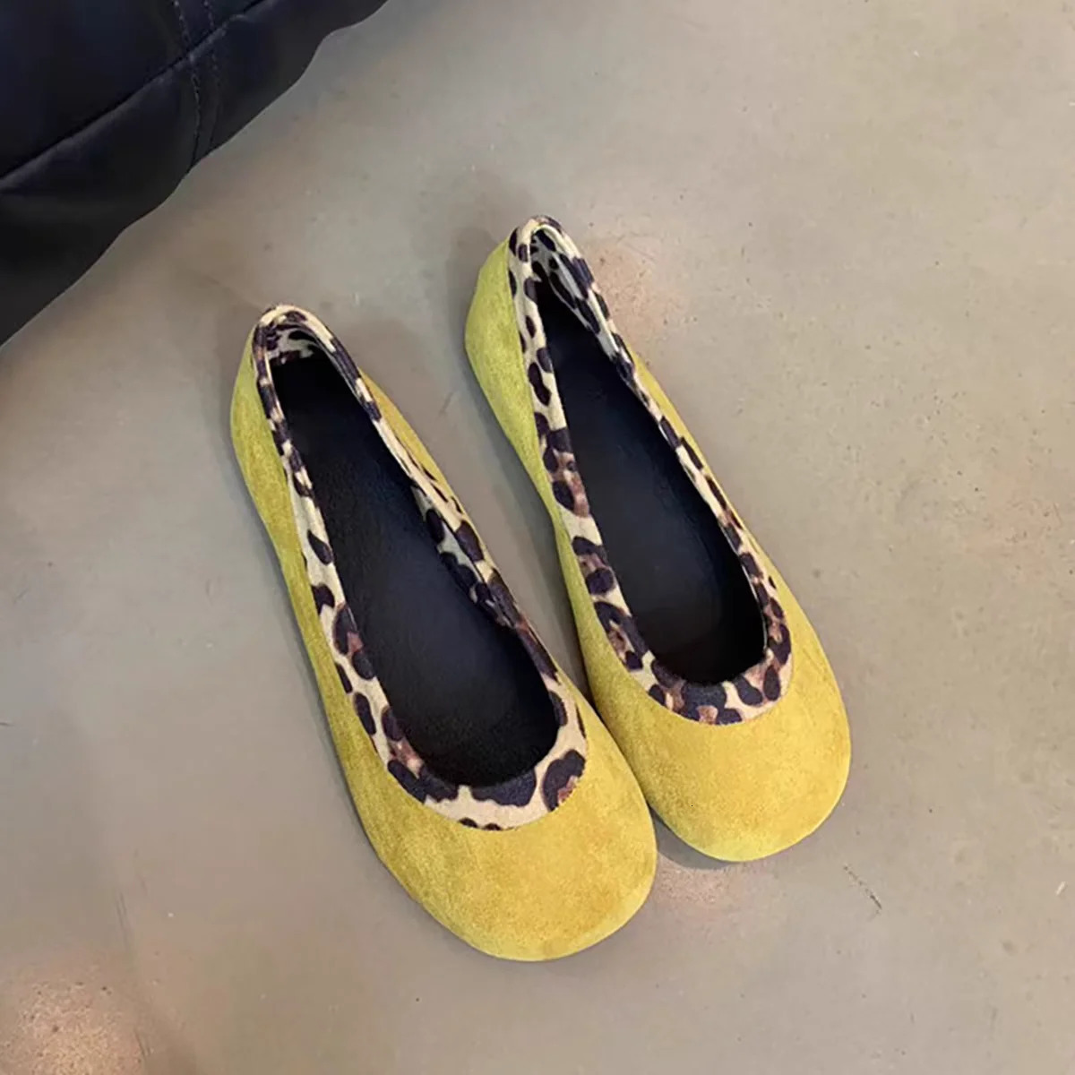 Autumn Women Flat Fashion Round Toe New Shallow Slip on Mary Jane Shoes Soft Sole Outdoor Dress Ballerinas Shoe atilla 241014