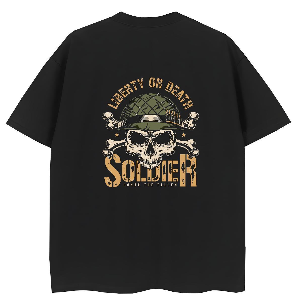 Casual New Women T Shirts 230g Pure Cotton Round Neck Short Sleeve Street Wear skull Couples T Shirts High quality Oversized L-4XL Tops Shirt