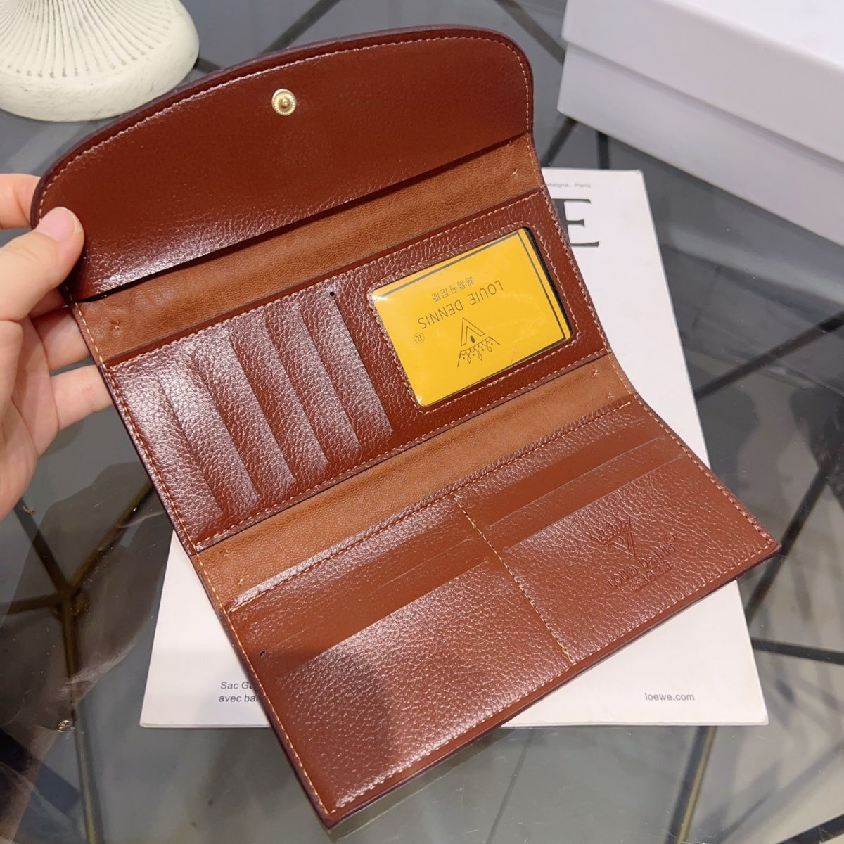 2025 New wallet Designer Wallet Women s Multi Slot Zero Wallet Large Capacity Printing Long Wallet