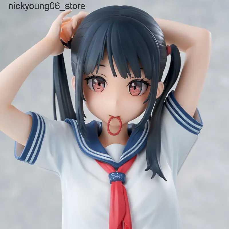 Action Toy Figures 28CM Kantoku Sailor Fuku no Mannaka Anime cute Girl PVC Action Figure Toy Adults Collection hentai Model Doll Gifts L240910