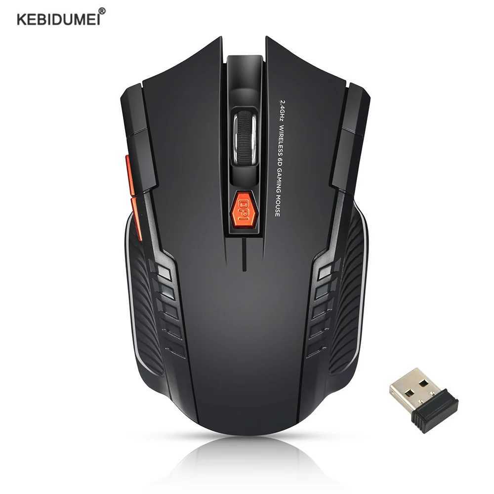 2.4GHz wireless mouse optical M mouse game and USB receiver game console 6D wireless mouse for Cputer laptop accessories Y241116