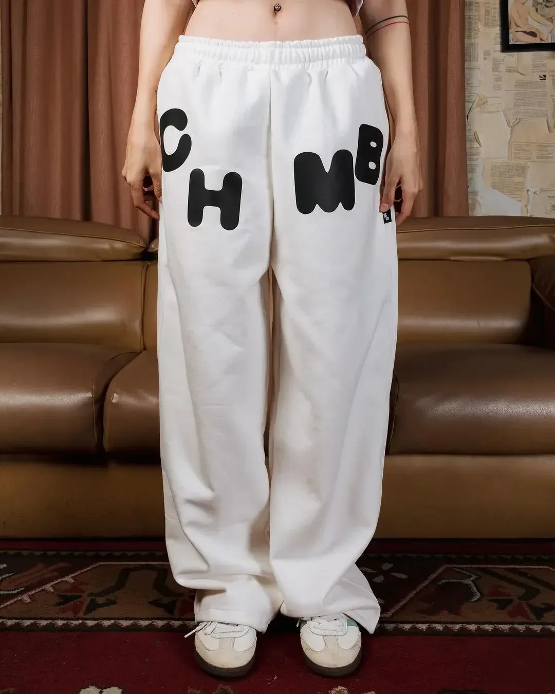 Y2K sports style pure cotton casual letter directly printed Harajuku mens retro classic outdoor casual letter 240930