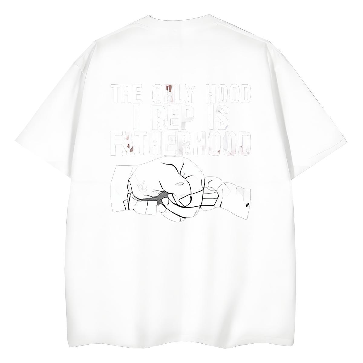 Casual New Women T Shirts 100% Cotton 230g Comfortable Sports Casual hands Unisex Tshirts Wholesale Cartoon Print Tops Shirt